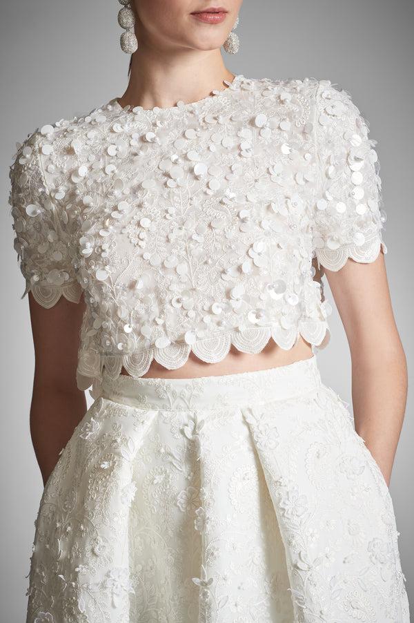 Sachin & Babi Naya Top - Ivory