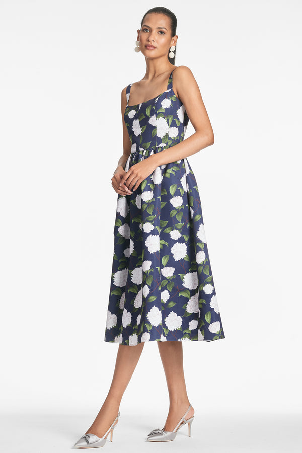 Sachin & Babi Olena Dress - Navy/Ivory Moonlit Garden