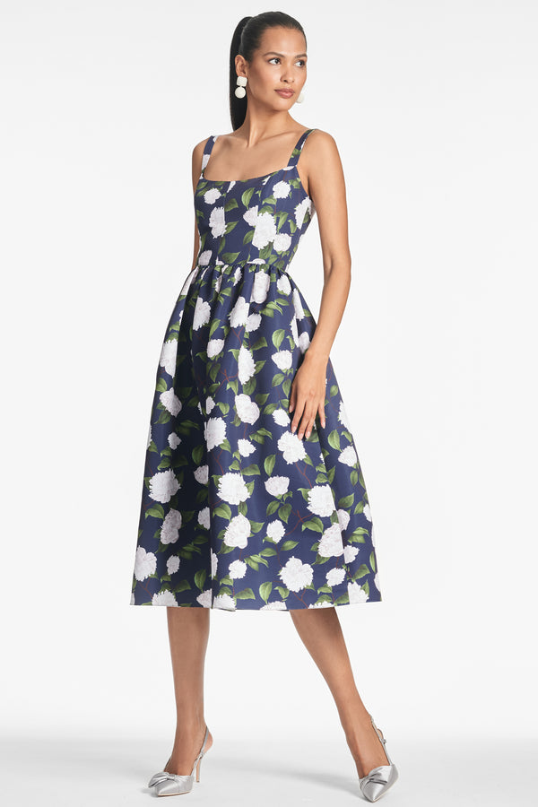 Sachin & Babi Olena Dress - Navy/Ivory Moonlit Garden