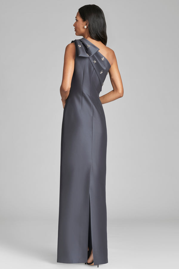 Sachin & Babi Olivia Gown - Charcoal - Final Sale