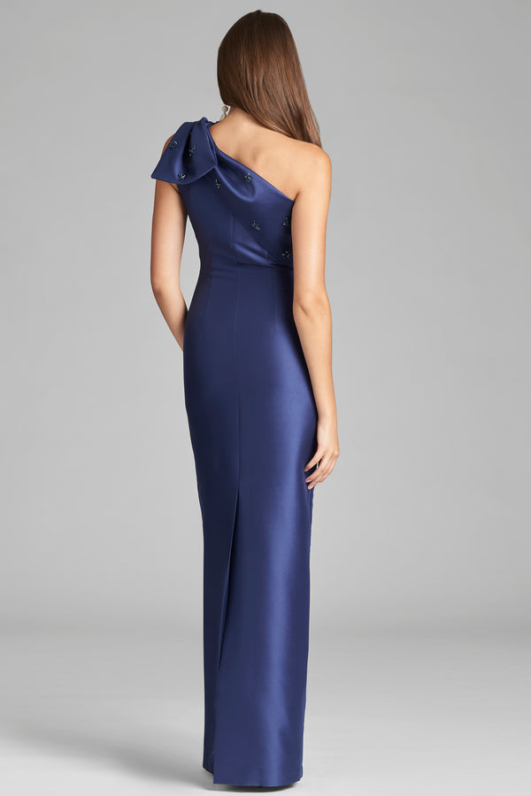 Sachin & Babi Olivia Gown - Washed Indigo - Final Sale