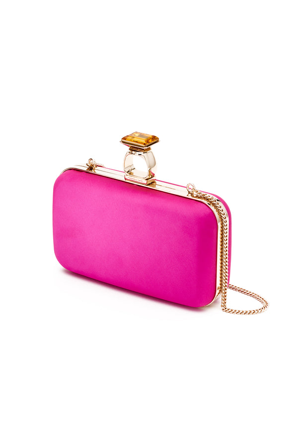 Sachin & Babi On The Rocks Clutch - Cerise