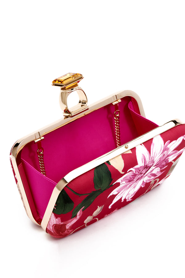 Sachin & Babi On The Rocks Clutch - Deep Pink Dahlia