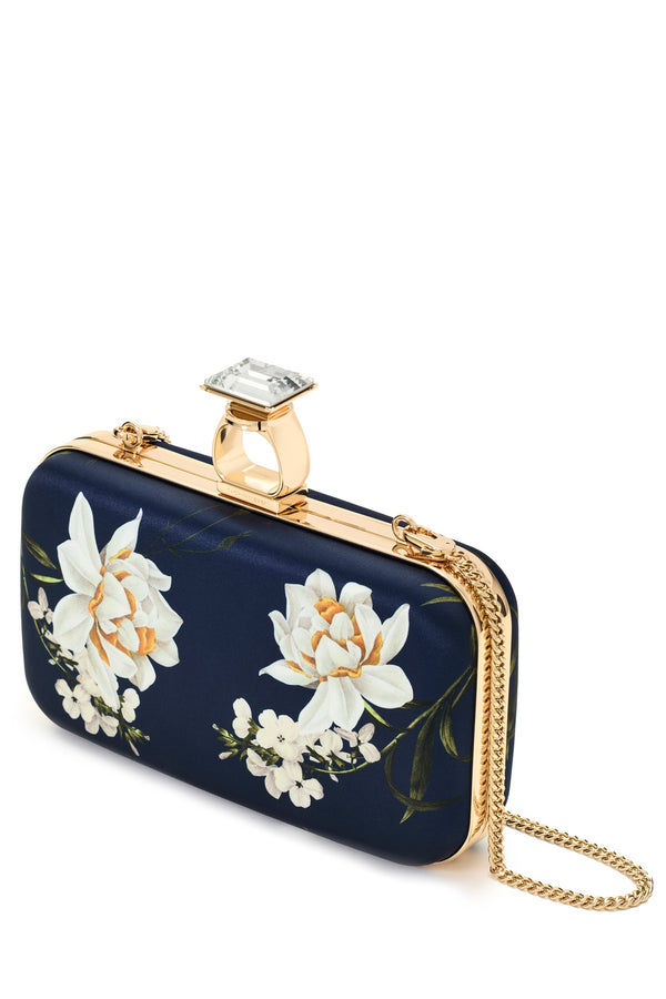 Sachin & Babi ON THE ROCKS CLUTCH - NAVY NARCISSUS