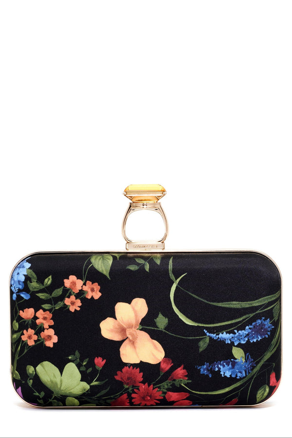 sachin & babi On the Rocks Clutch - Noir Wildflower