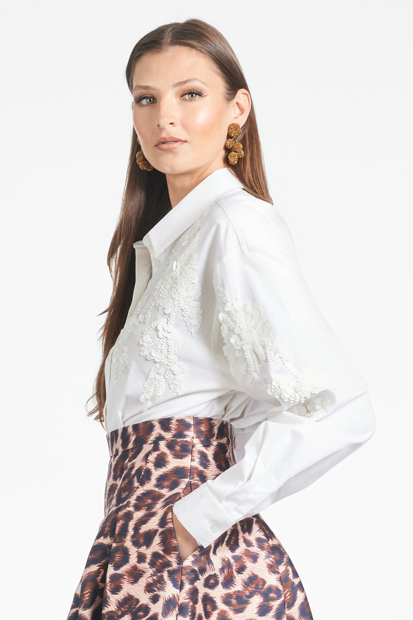 Sachin & Babi Paradiso Top - White