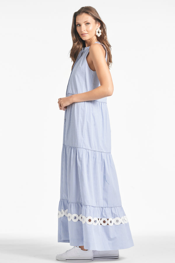 Sachin & Babi Positano Dress - Pinstripe