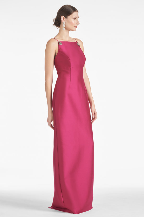 Sachin & Babi Pryce Gown - Rhodolite - Final Sale