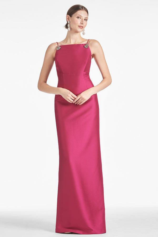 sachin & babi Pryce Gown - Rhodolite - Final Sale