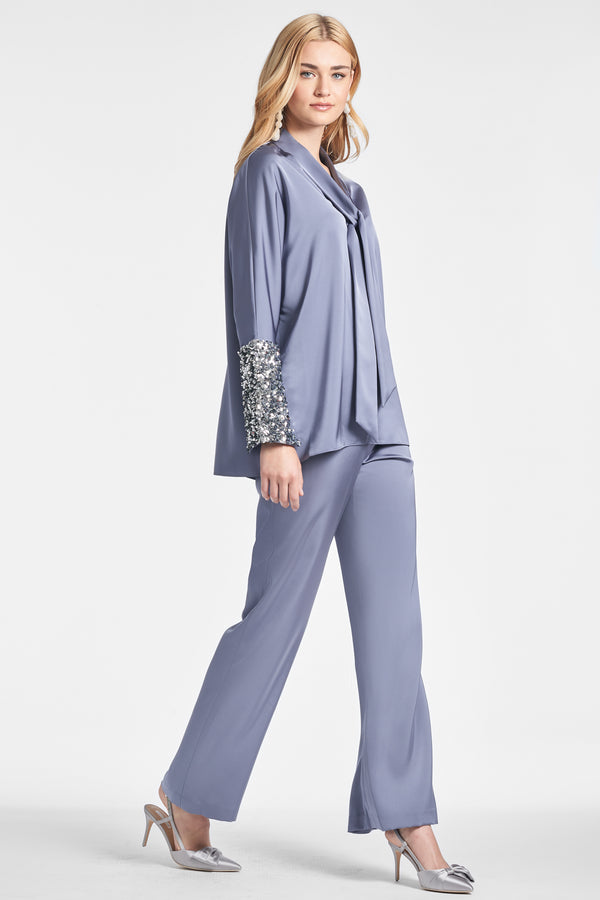 Sachin & Babi Reid Top - Cool Grey - Final Sale