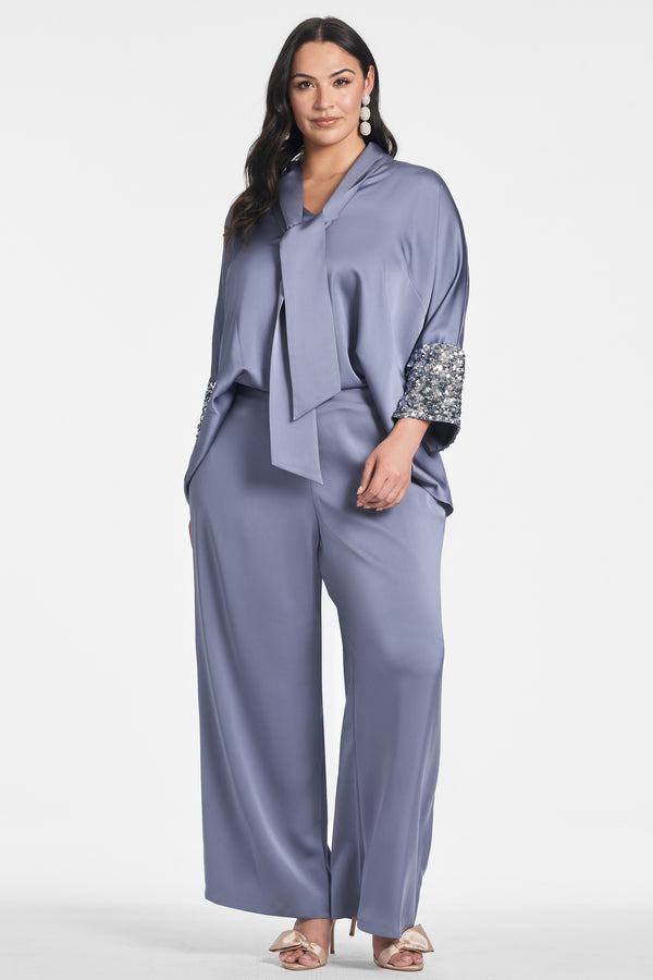 Sachin & Babi Reid Top - Cool Grey - Final Sale