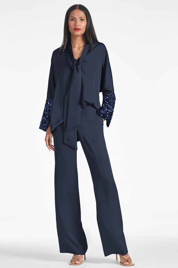 sachin & babi Reid Top - Midnight