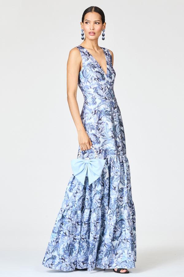 Sachin & Babi RORI GOWN - FROZEN FLORA