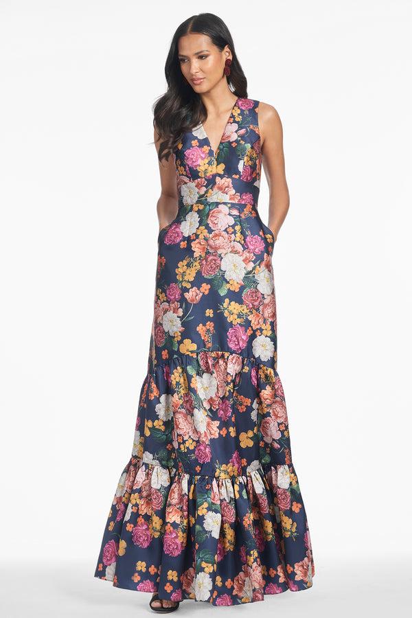 sachin & babi RORI GOWN - MIDNIGHTS MAGIC BLOOMS