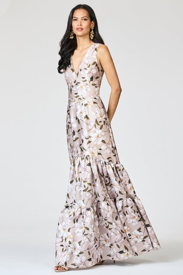 Sachin & Babi RORI GOWN - MISTY MAGNOLIA