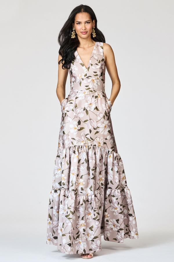 sachin & babi RORI GOWN - MISTY MAGNOLIA
