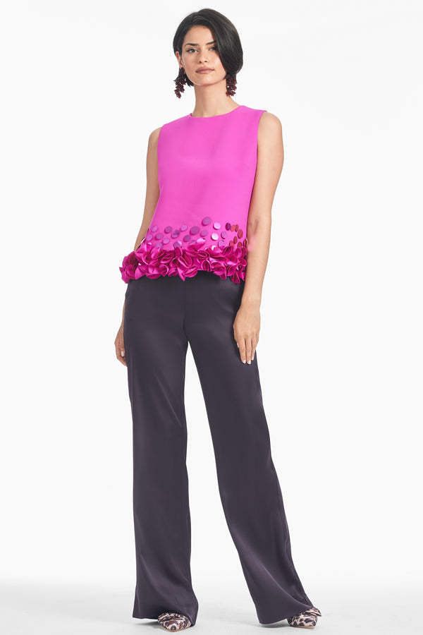 sachin & babi Rosalind Top - Rani Pink - Final Sale