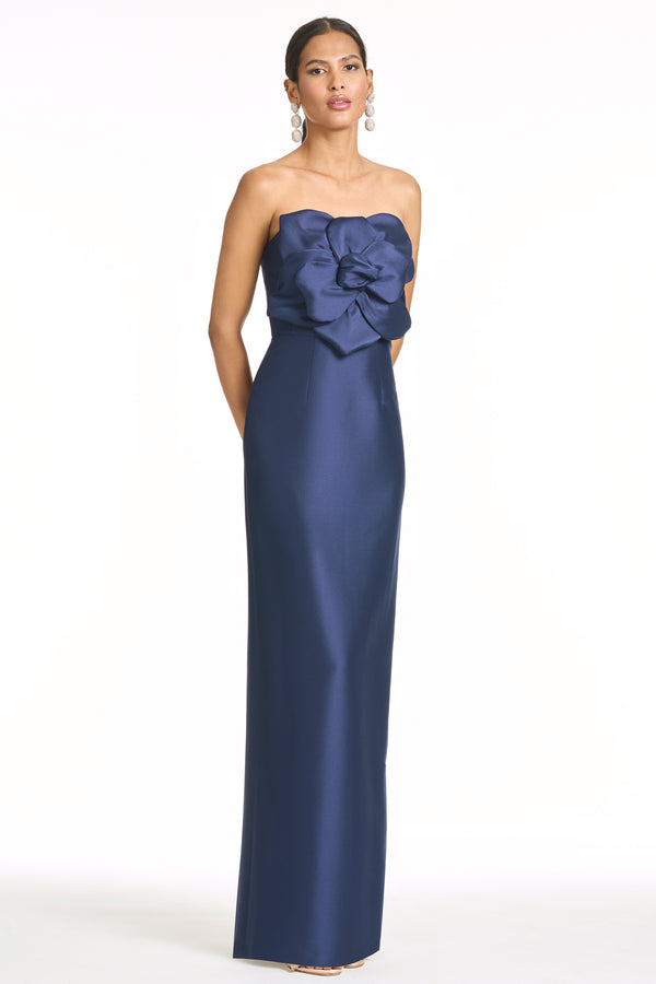 Sachin & Babi SARA GOWN - NIGHT SKY