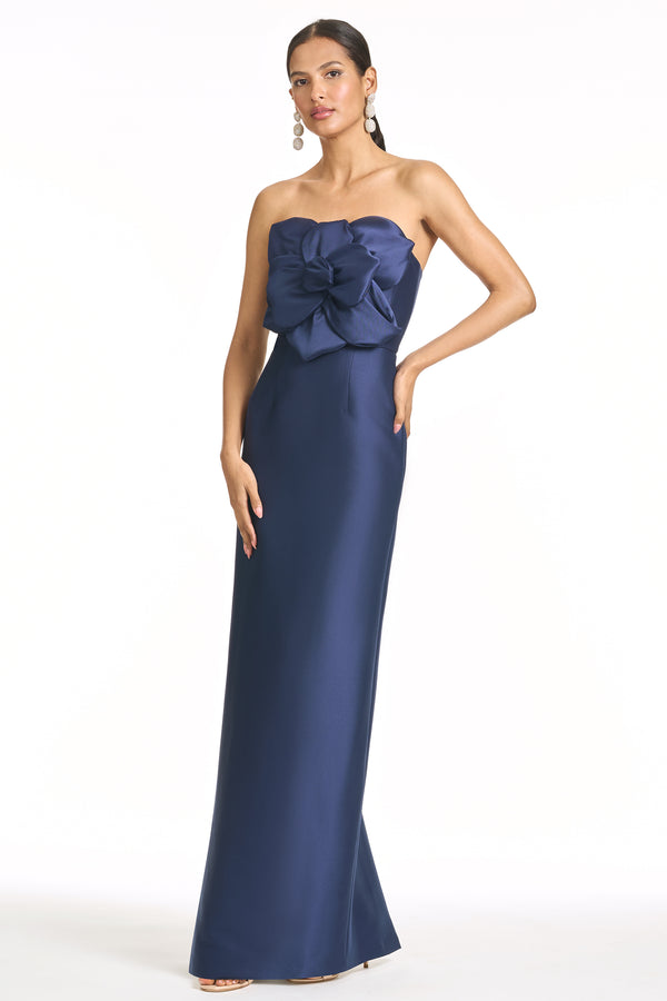 Sachin & Babi SARA GOWN - NIGHT SKY