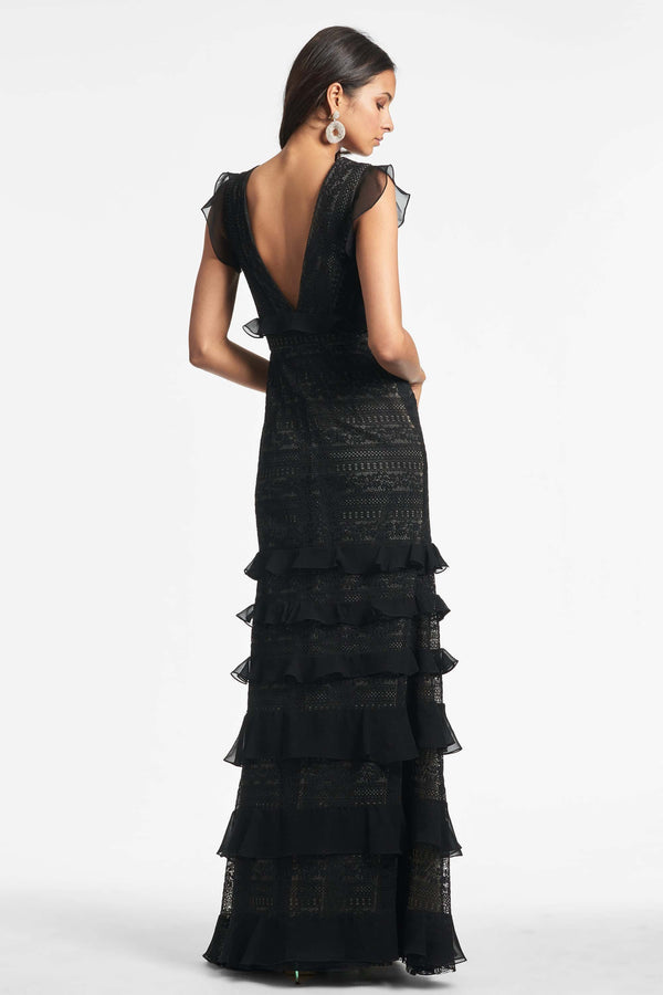 Sachin & Babi Serafina Gown - Black