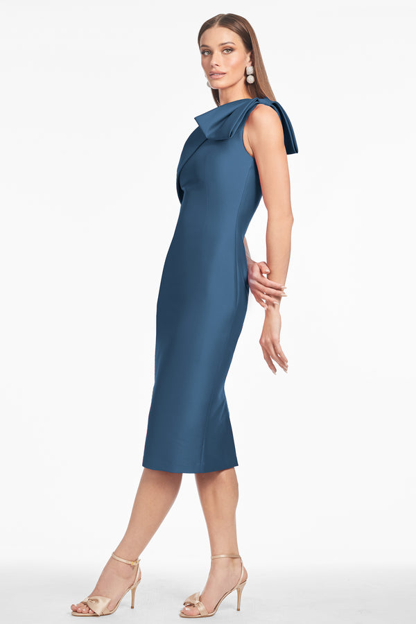 Sachin & Babi SHARLA DRESS - STEEL BLUE