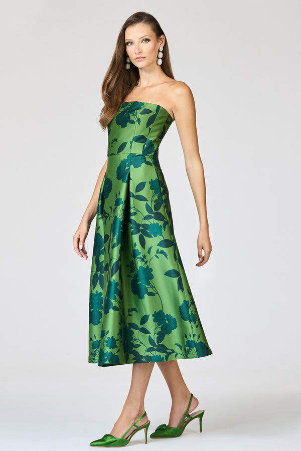 Sachin & Babi SHAY DRESS - EMPRESS GREEN ROSES