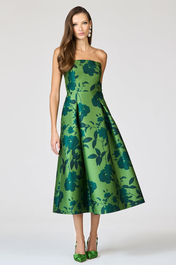 sachin & babi SHAY DRESS - EMPRESS GREEN ROSES