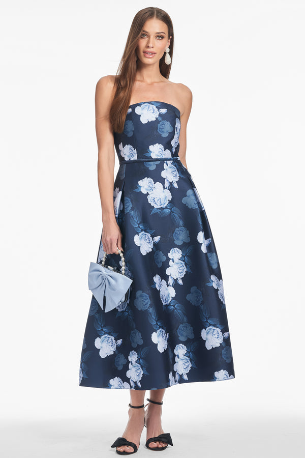 sachin & babi SHAY DRESS - MIDNIGHT GLACIAL ROSE