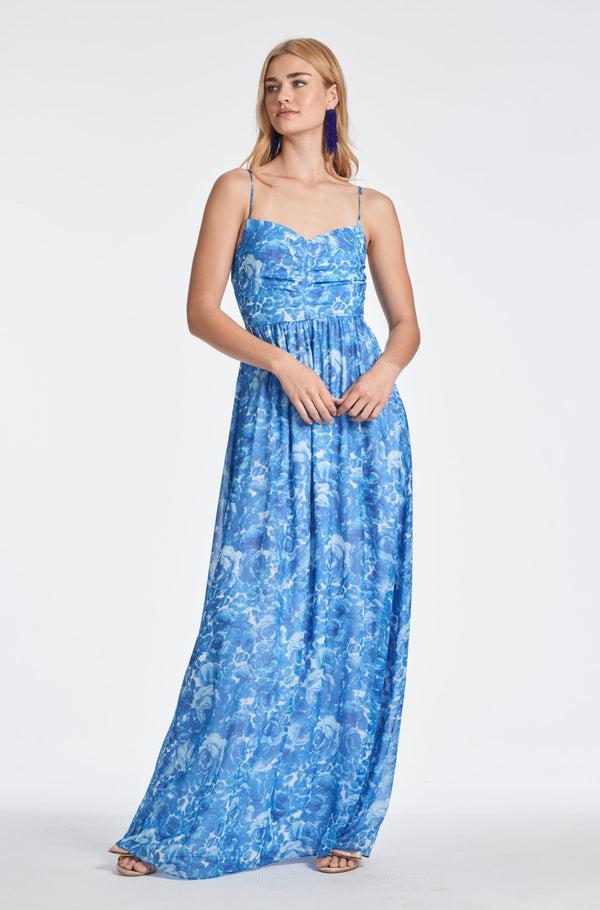 sachin & babi Sienna Gown - Mediterranean Blooms