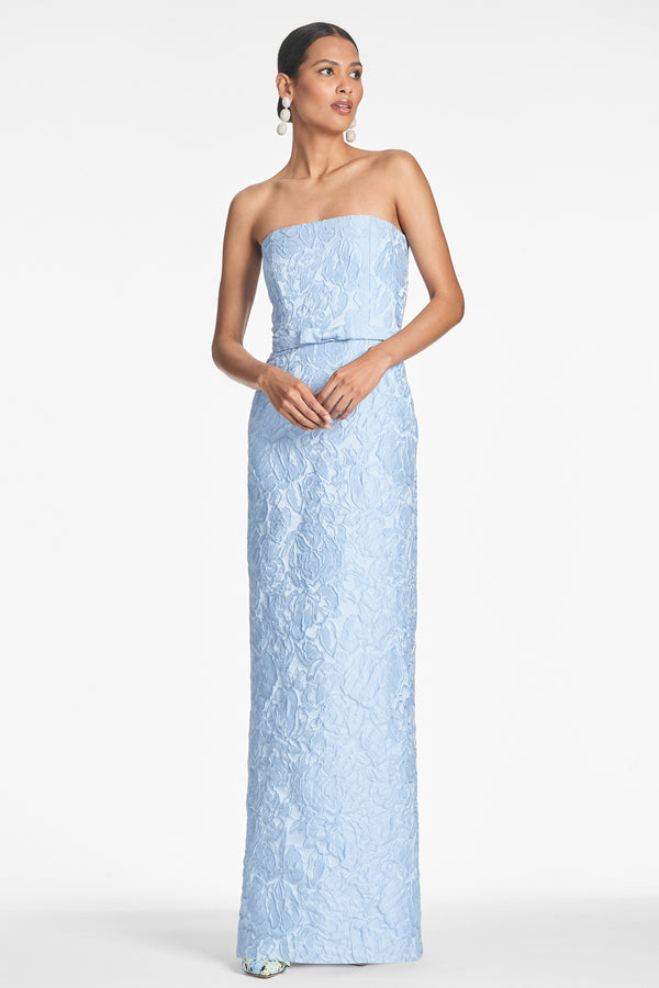 sachin & babi SOPHIA GOWN - ICE BLUE