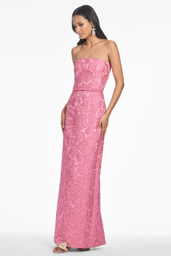 sachin & babi SOPHIA GOWN - ROSE PINK