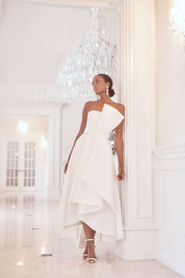 Sachin & Babi Tara Gown - Off White