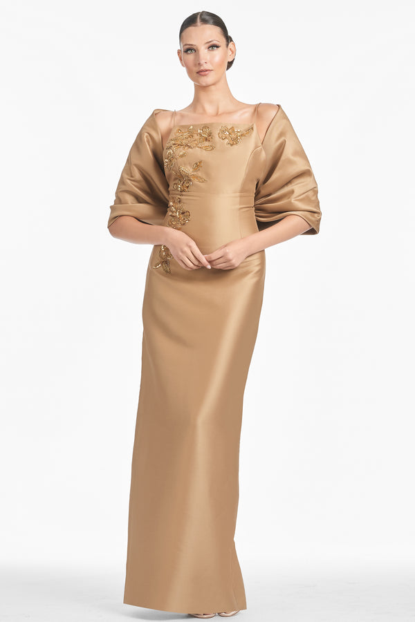 Sachin & Babi The Hug Shawl - Chestnut Gold