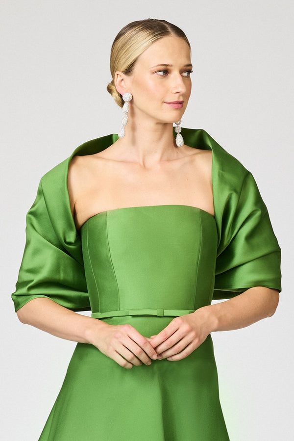 sachin & babi THE HUG SHAWL - GREEN GARNET