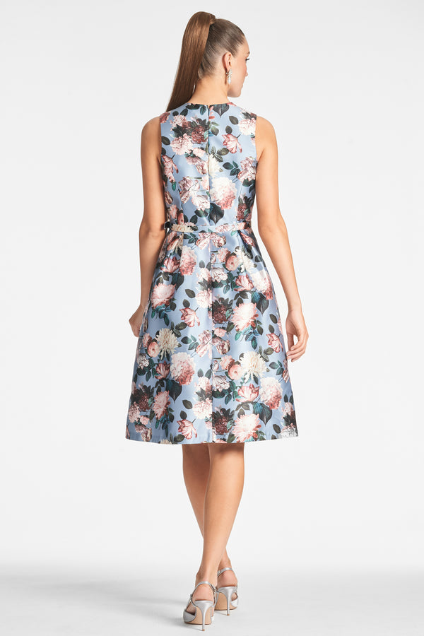 Sachin & Babi Tish Dress - Ice Blue Garden - Final Sale