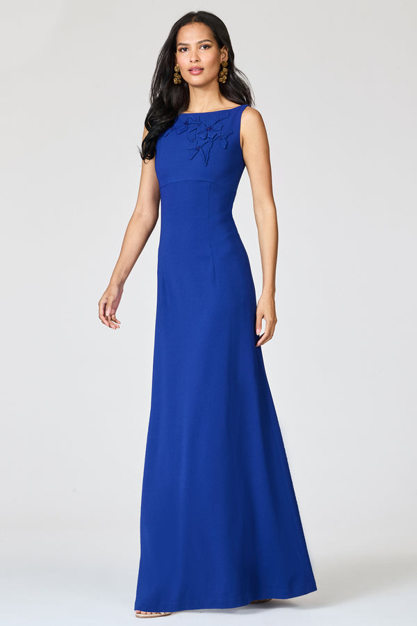 Sachin & Babi TRACEY GOWN - ROYAL