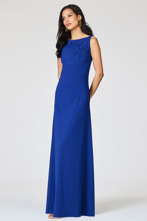 sachin & babi TRACEY GOWN - ROYAL