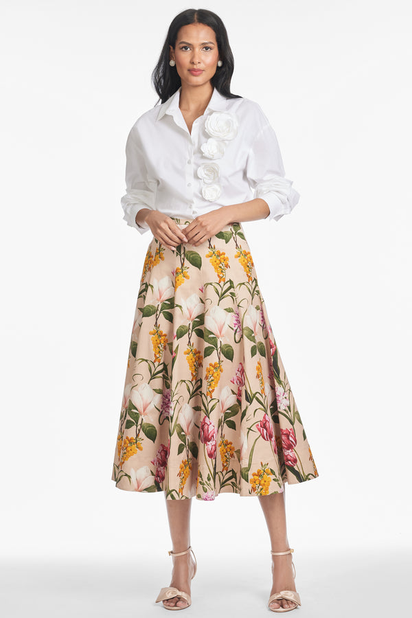 Sachin & Babi TRIXIE SKIRT - FRENCH BRISTRE BLOSSOMS