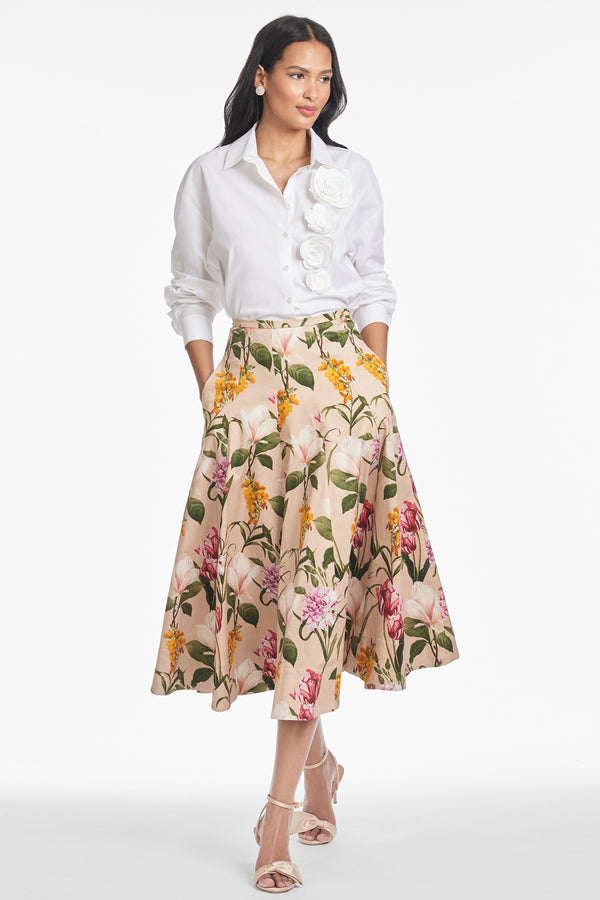 sachin & babi TRIXIE SKIRT - FRENCH BRISTRE BLOSSOMS