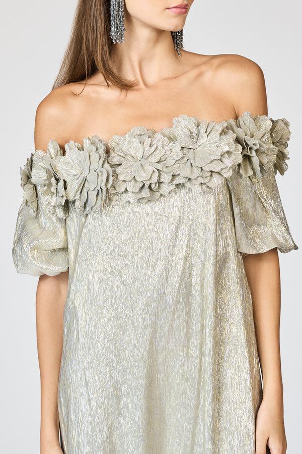 Sachin & Babi VALENTINA GOWN - METALLIC