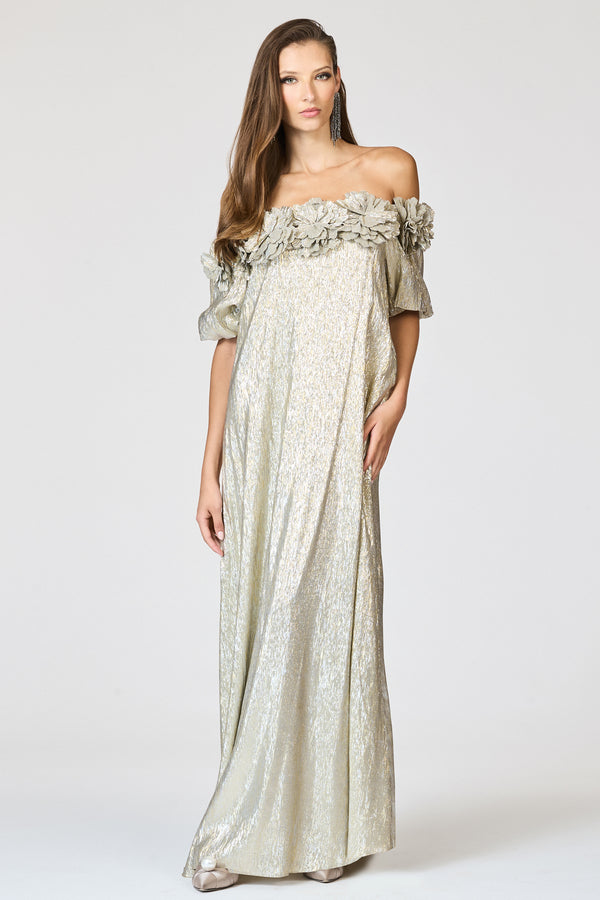Sachin & Babi VALENTINA GOWN - METALLIC