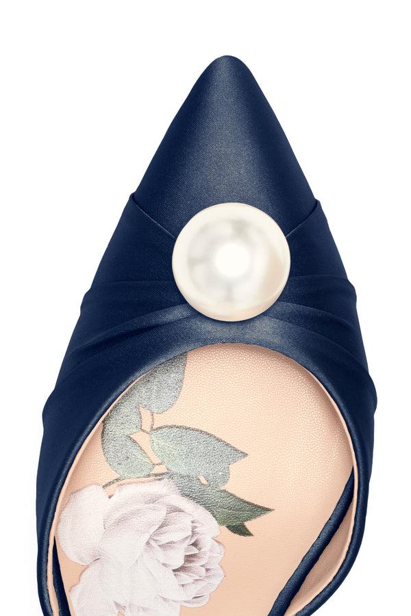 Sachin & Babi VANDERBILT KITTEN HEEL - MIDNIGHT