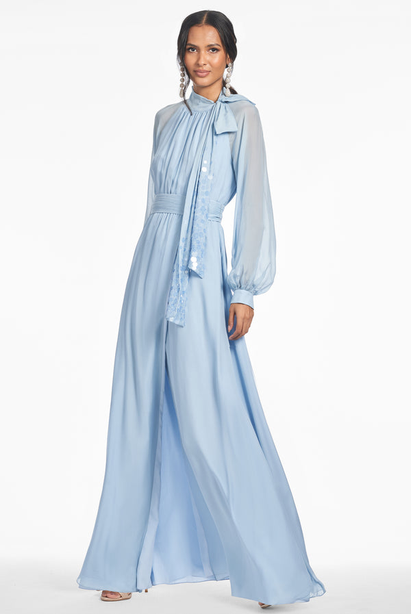 Sachin & Babi VERA GOWN - GLACIAL BLUE