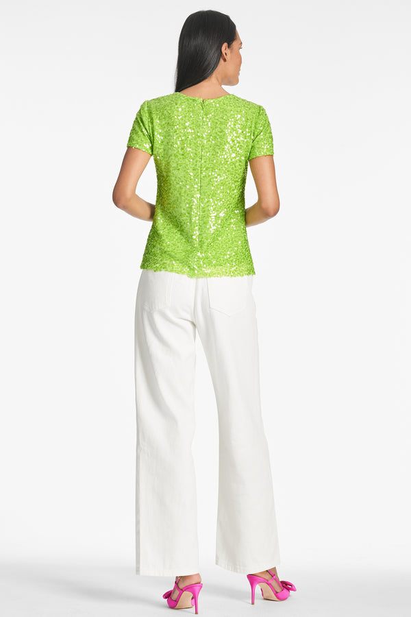 Sachin & Babi Veronica Top - Electric Lime