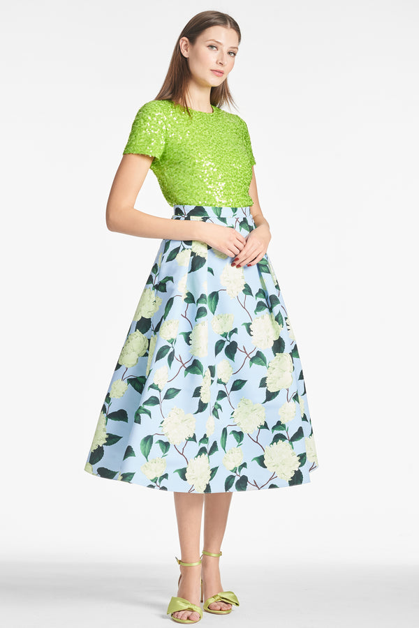 sachin & babi Veronica Top - Electric Lime