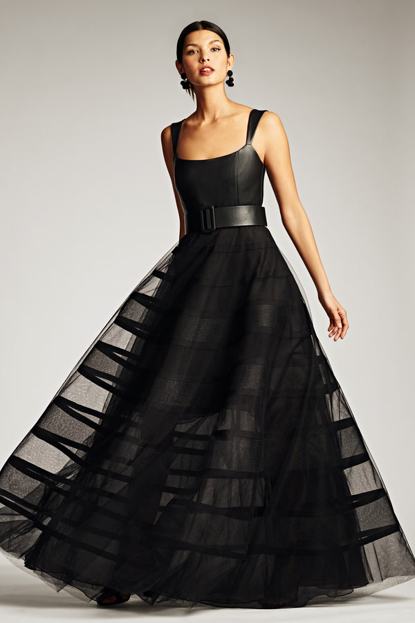 sachin & babi Veruca Gown - Black