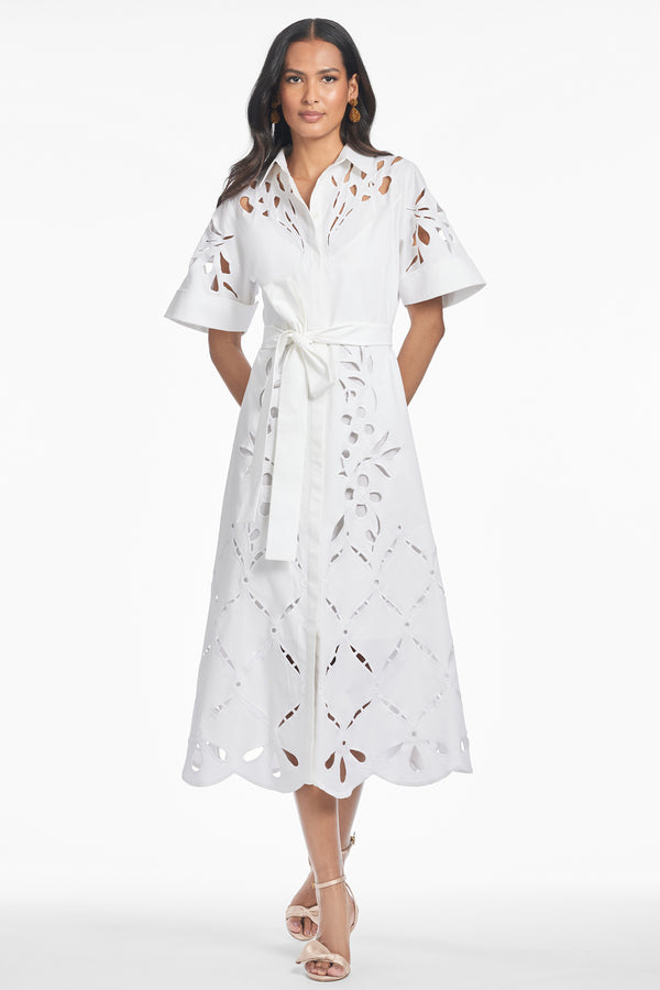 sachin & babi VINCENZA DRESS - WHITE