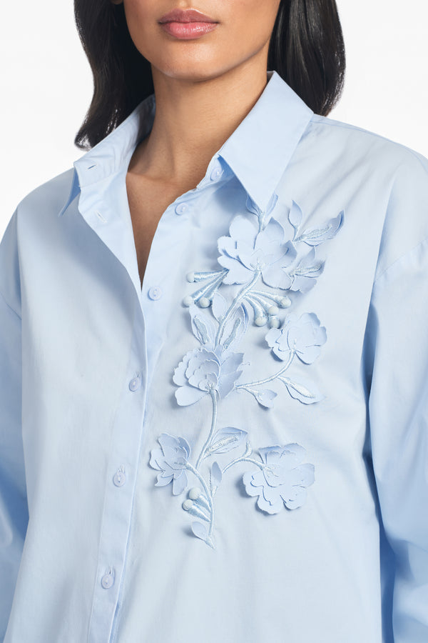 Sachin & Babi VIOLA TOP - GLACIAL BLUE