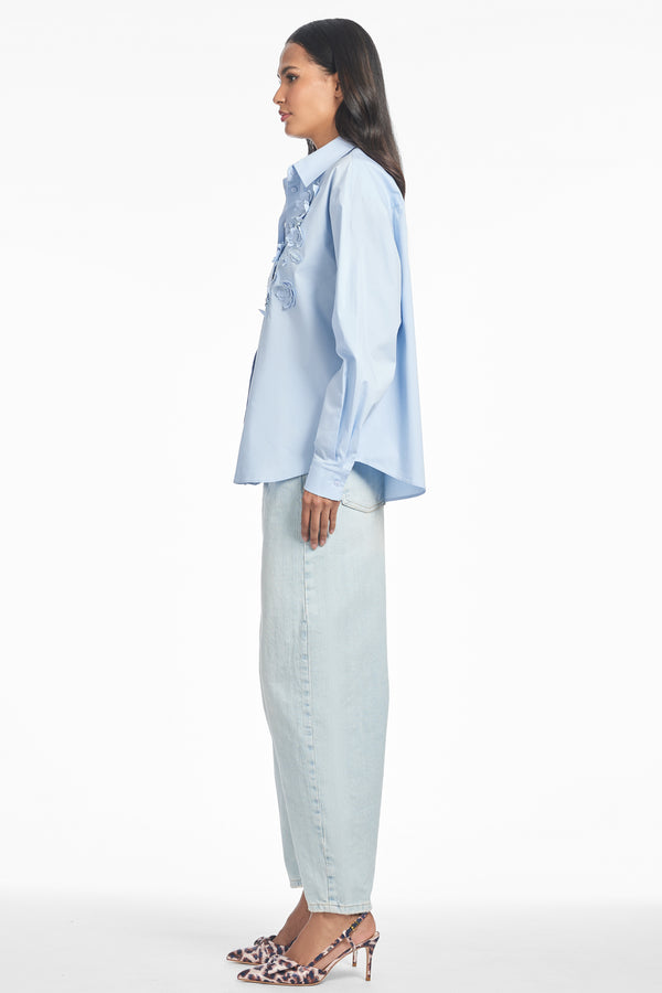 Sachin & Babi VIOLA TOP - GLACIAL BLUE