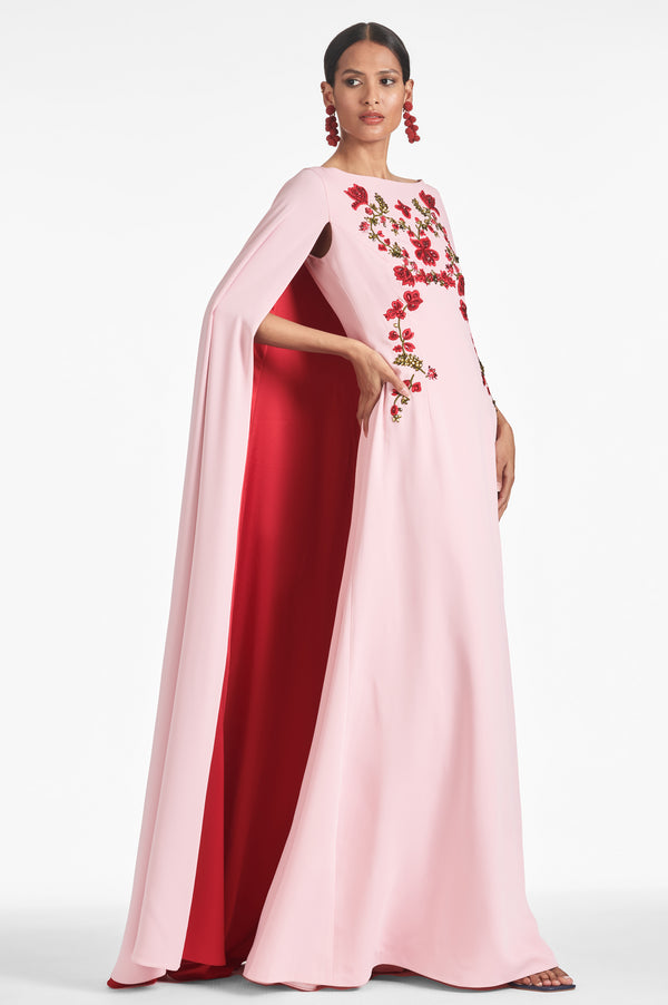 Sachin & Babi Vittoria Gown - Morganite/Ruby